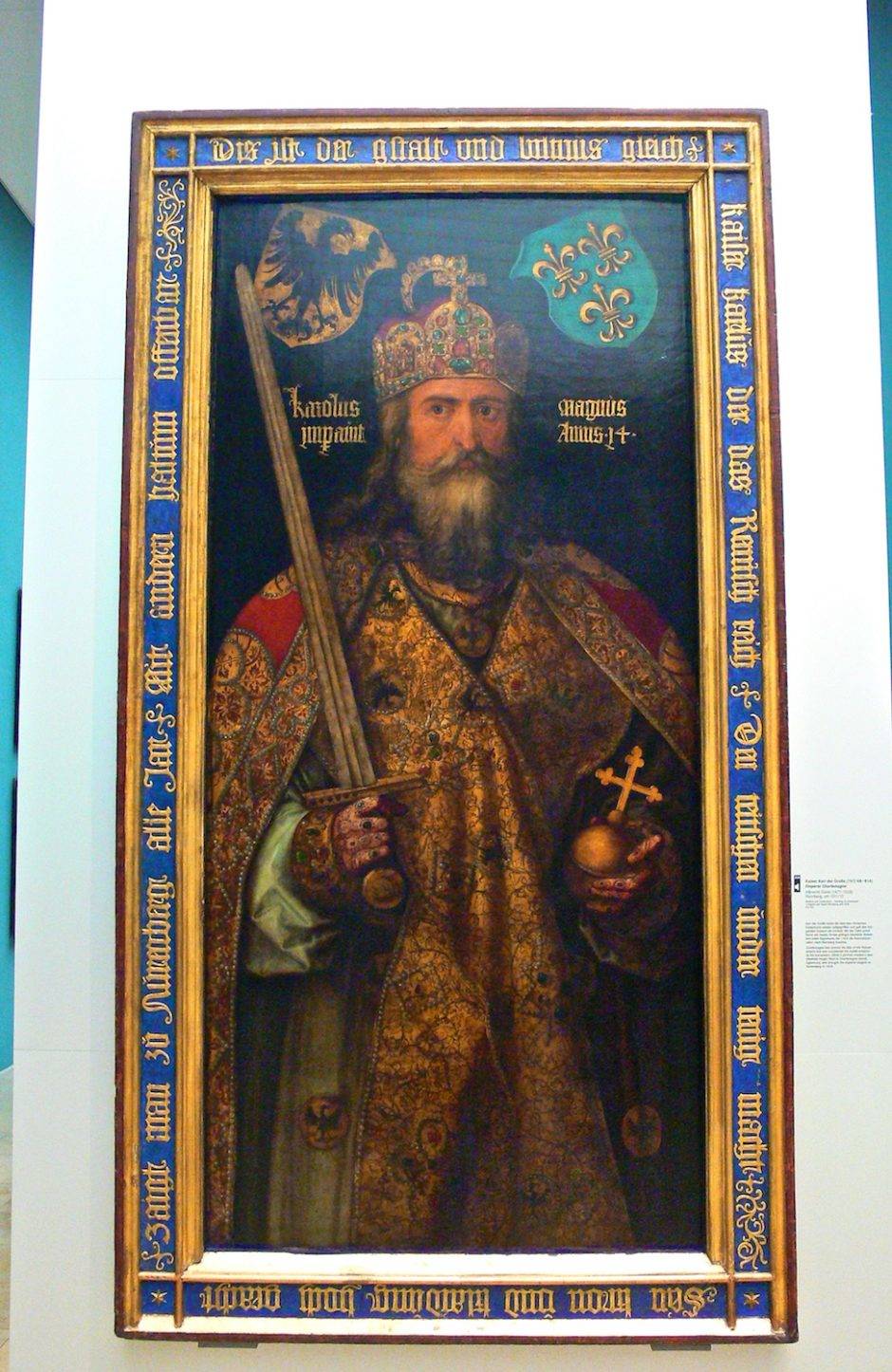 «Карл Великий». Альбрехт Дюрер, 1513.