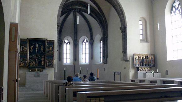Старый Город Нюрнберга. Убранство церкви St. Klara-Kirche, освященной в 1274 году.